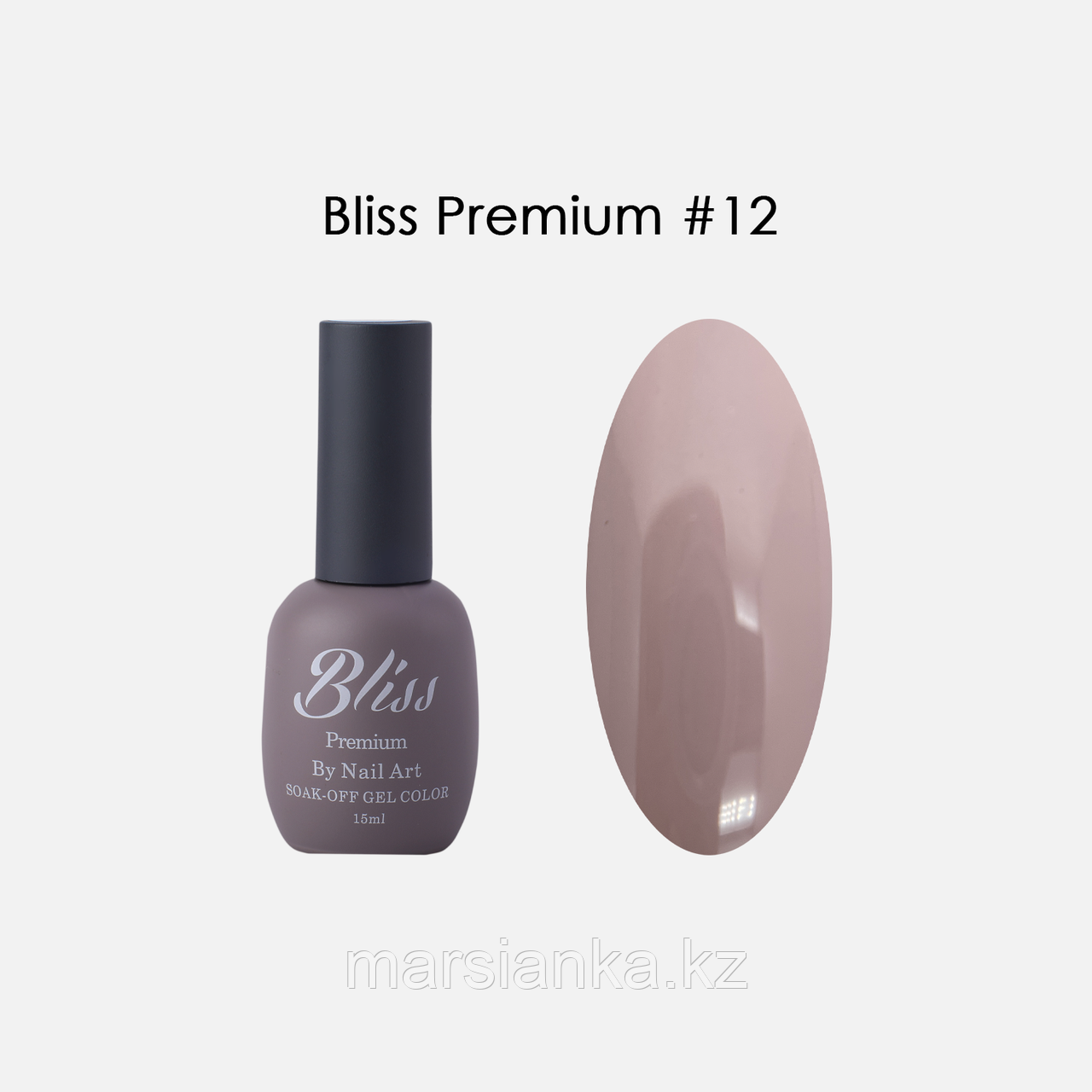 Гель-лак Bliss PREMIUM №012, 15мл