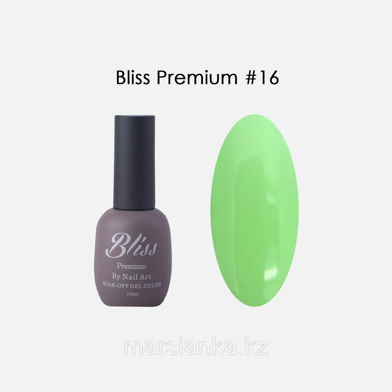 Гель-лак Bliss PREMIUM №016, 15мл