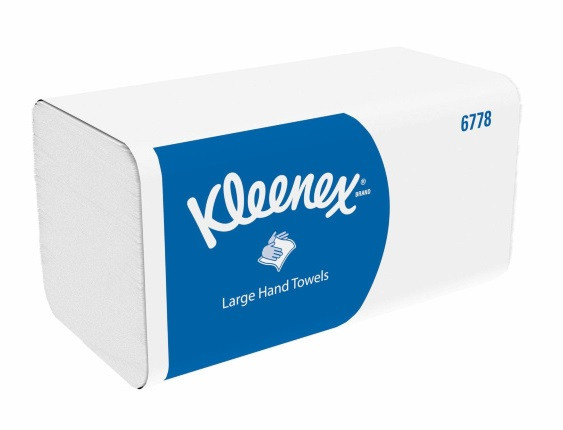 Бумажные полотенца в пачках Kleenex 6778 производства Kimberly Clark Professional (15 пачек в упаковке)