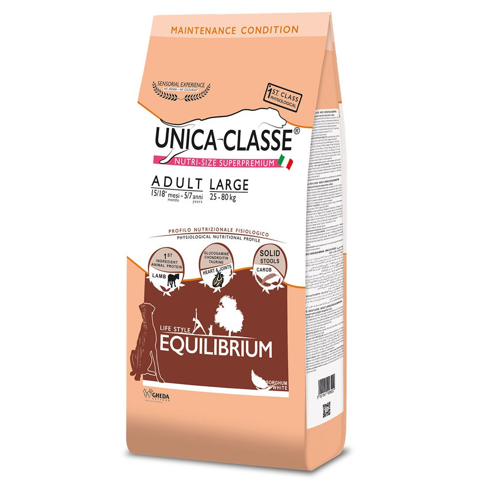 Unica Classe Корм для собак крупных пород с ягненком