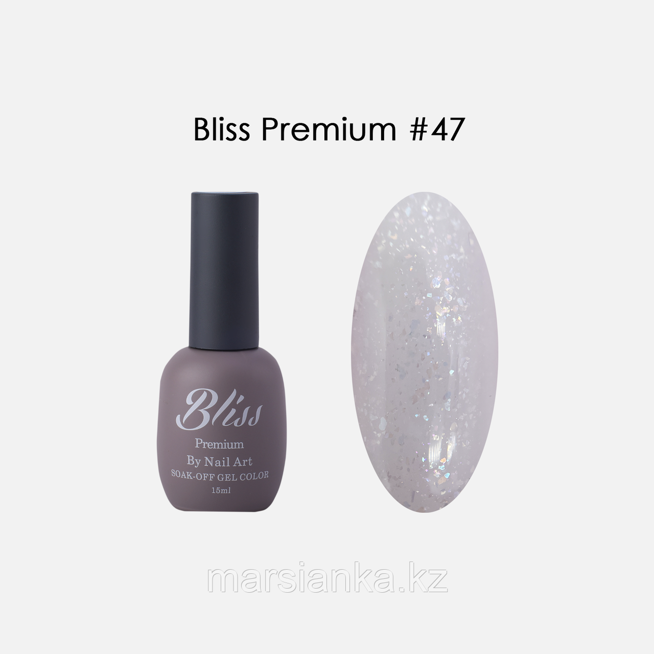 Гель-лак Bliss PREMIUM №047, 15мл