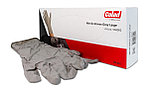 Одноразовые нитриловые перчатки устойчивые к растворителям Colad 50 штук серый цвет размер L (538002), фото 2