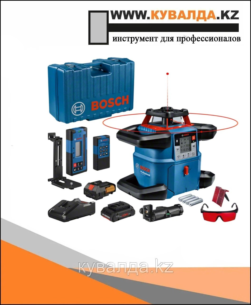 Ротационный лазерный нивелир Bosch GRL 600 CHV Professional
