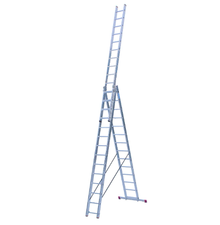 Трехсекционная универсальная лестница KRAUSE CORDA 3х14 - фото 1 - id-p104640259