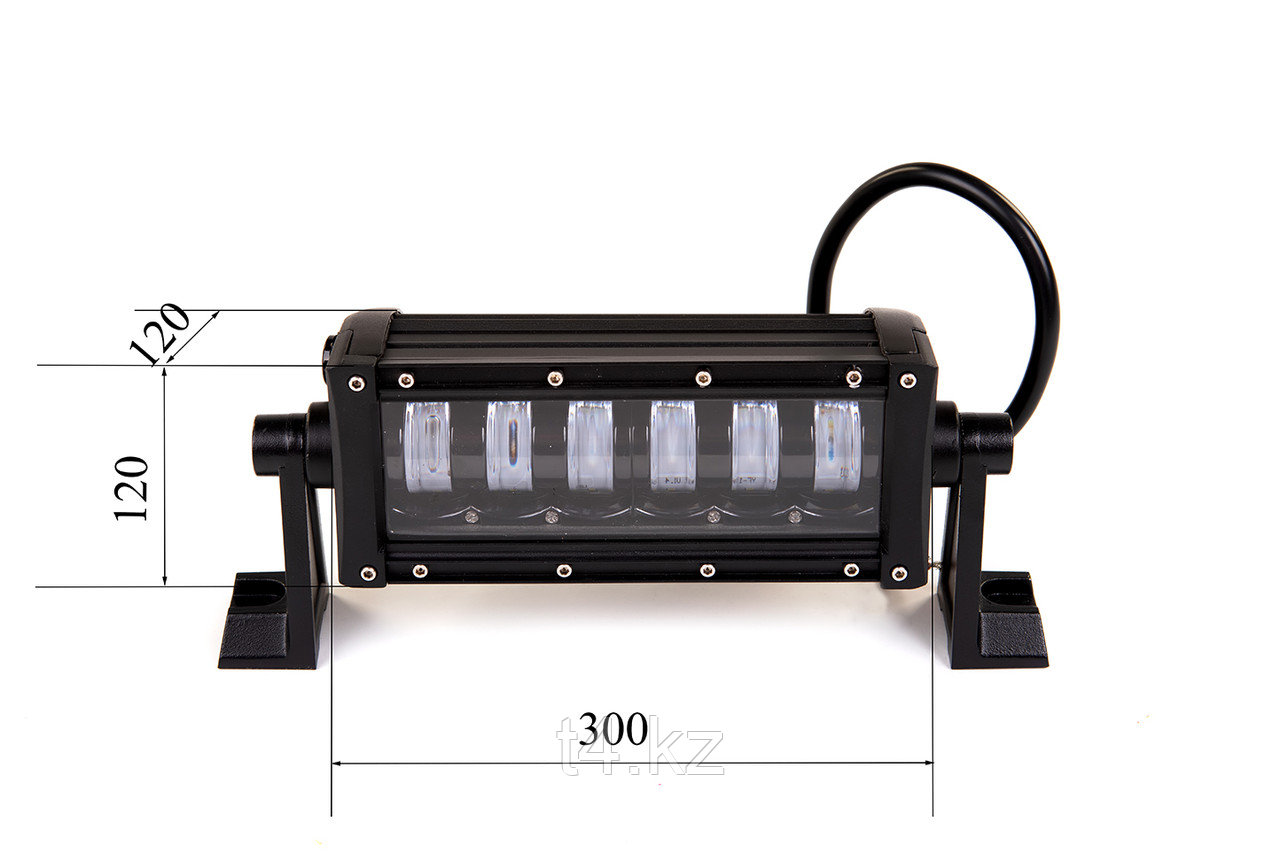Люстра светодиодная. Дальний и ближний свет. 300мм / 48W Cree - T4