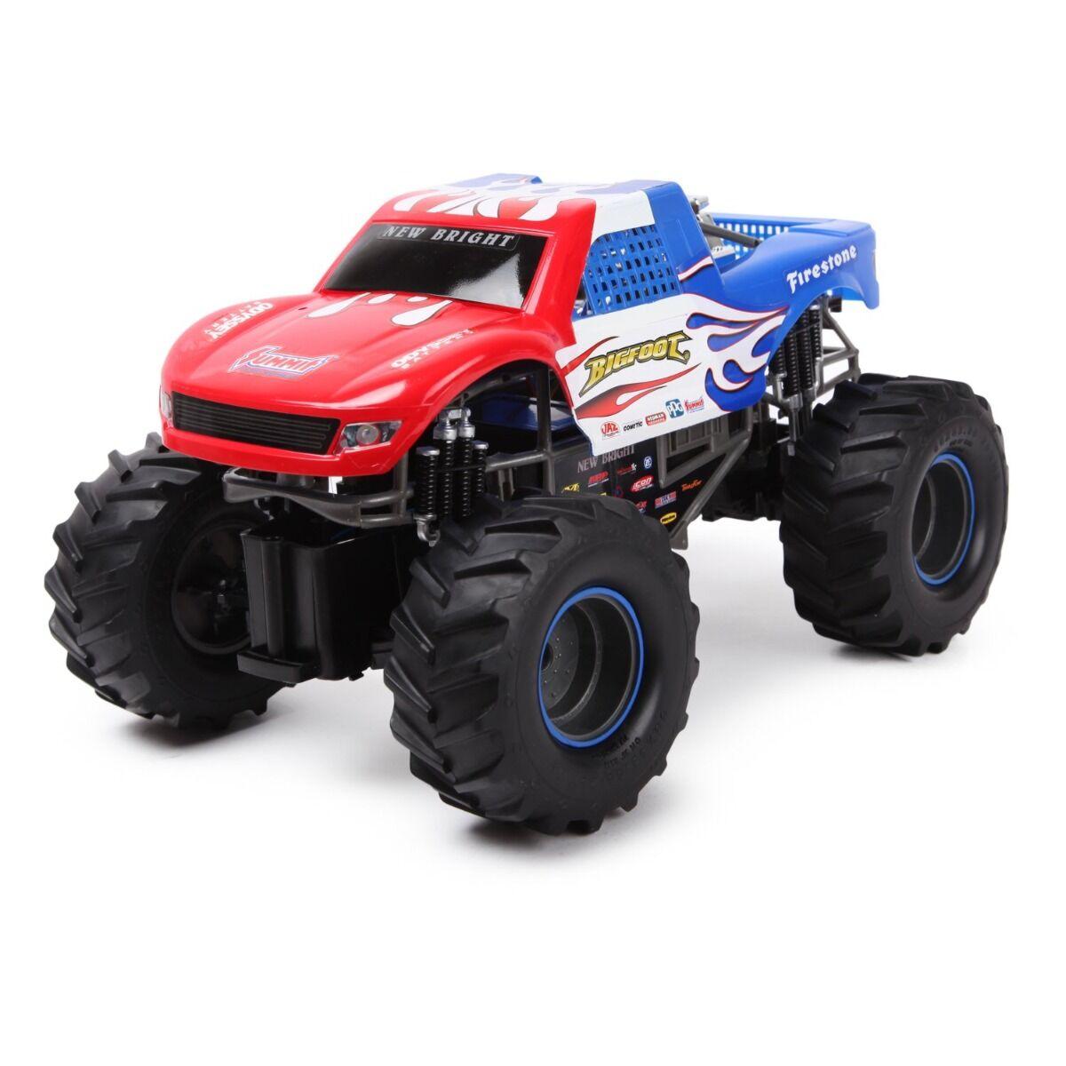 Радиоуправляемая машинка внедорожник MONSTER TRUCK & BIGFOOT 1:15  New Bright