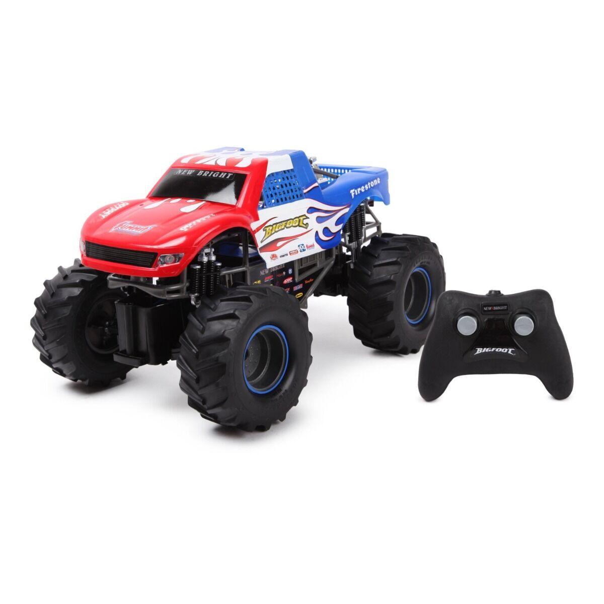 Радиоуправляемая машинка внедорожник MONSTER TRUCK & BIGFOOT 1:15  New Bright