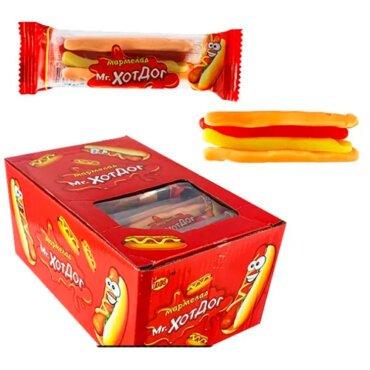 Мармелад Mr. Хот Дог 18гр. /Корея/ 36шт-упак