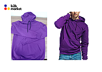 Худи/Үлбіреген үлбіреген футболка/кофта Фиолетовый, XL