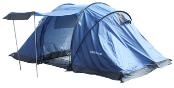 Палатка 4 мест. Алтай кемпинговая мат190Т,PU2000мм, синяя   100420С   ЭСФ