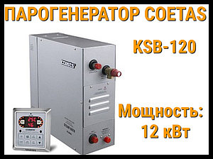 Парогенератор Coetas KSB-120 c пультом управления (Мощность 12 кВт, объем 6-13 м3)