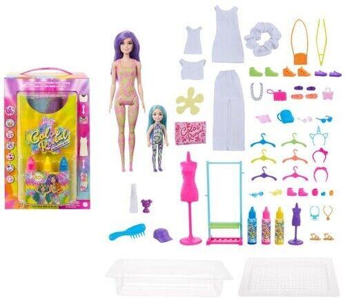 Праздничный игровой набор куклы Barbie Color Reveal
