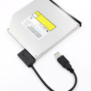 HDD Slimline SATA к USB 2,0 SATA 7 + 6 контактный кабель Sata CD ROM кабель для внешнего Cd, фото 2