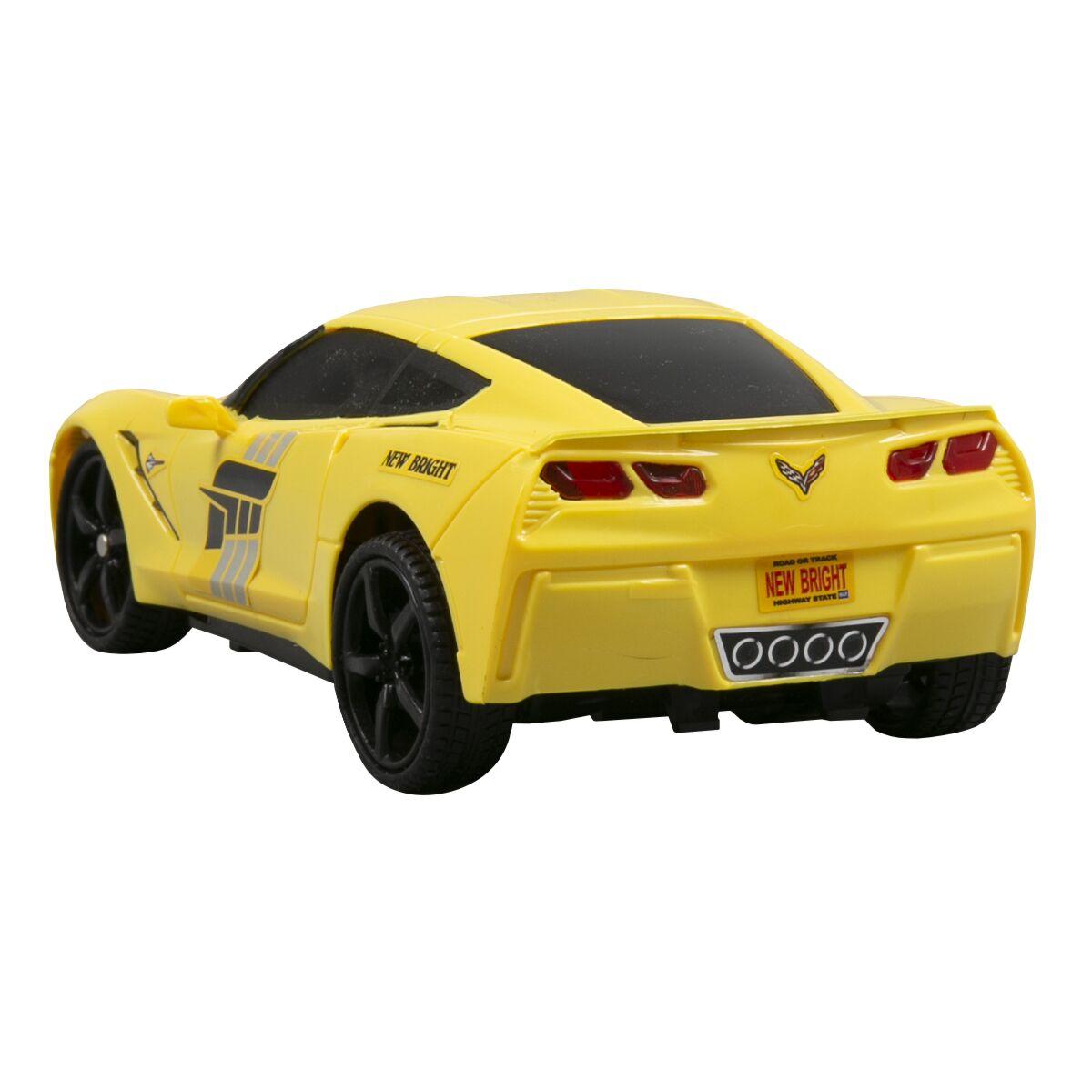 Машина  Corvette C7R  New Bright 1:24  (18см.)