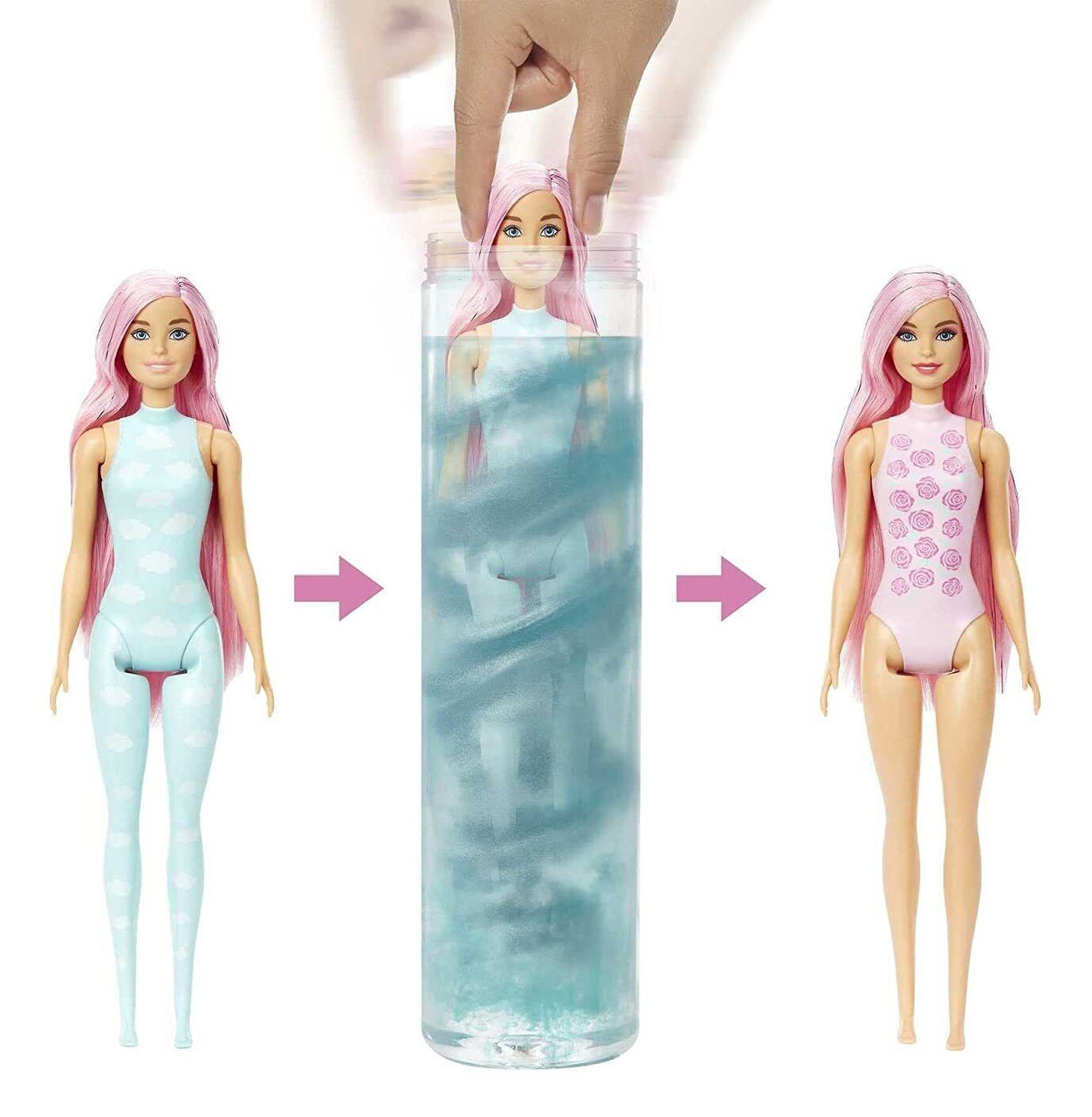 Кукла Barbie Color Reveal волна 7 HCC57
