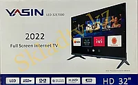 Smart Телевизор Yasin 32E7000 LED HD безрамочный (81см) 2022год