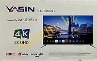 Телевизор Yasin Smart 4K 127 см на топовом WebOS от LG пульт указка
