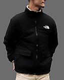 Мужская куртка TNF Тедди, черный/бежевый, фото 2
