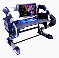 Стол для ПК игровой E-BLUE EGT546BKAA-IA