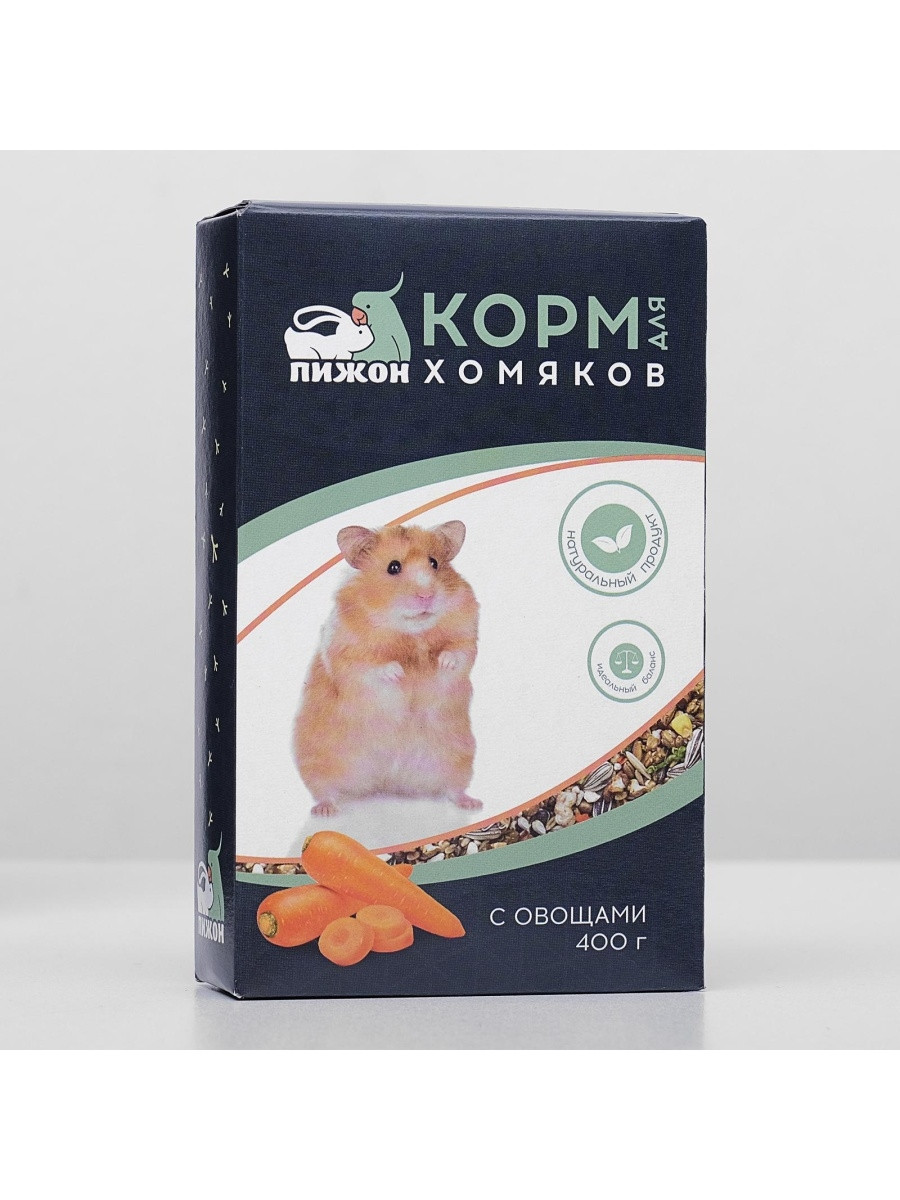 Пижон Корм для хомяков с овощами