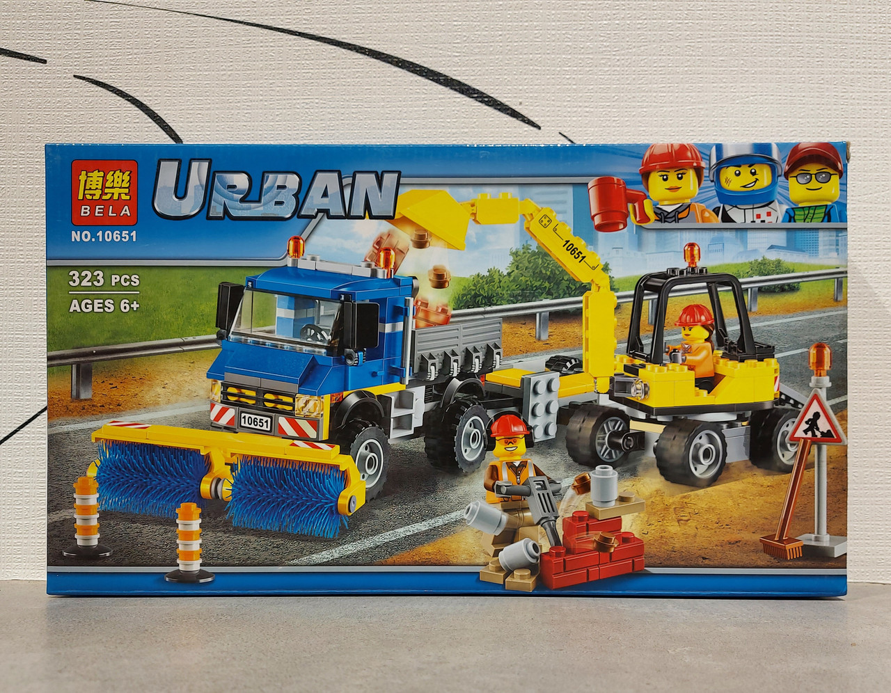 Конструктор Bela Urban 10651 323 pcs. "Уборочная техника". Урбан. Сити. Рассрочка. Kaspi RED
