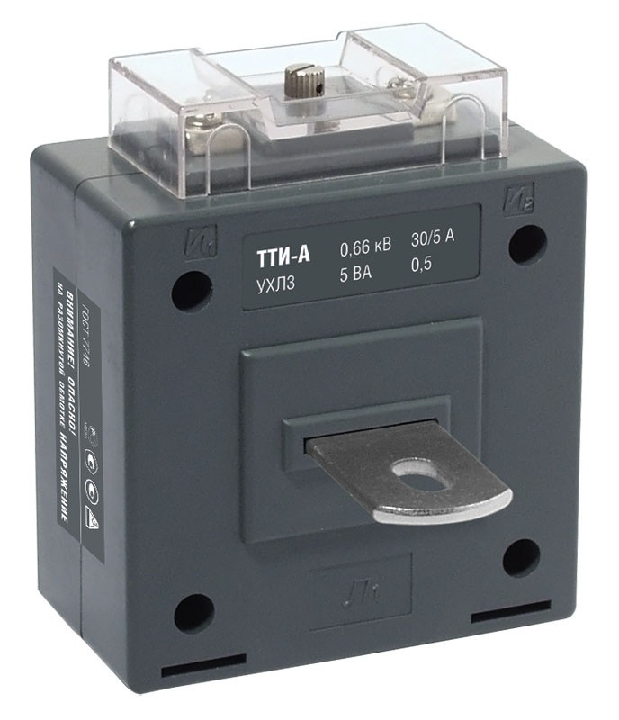Трансформатор тока ТТИ-А 1000/5А 5ВА класс 0,5 ИЭК - фото 1 - id-p104648269