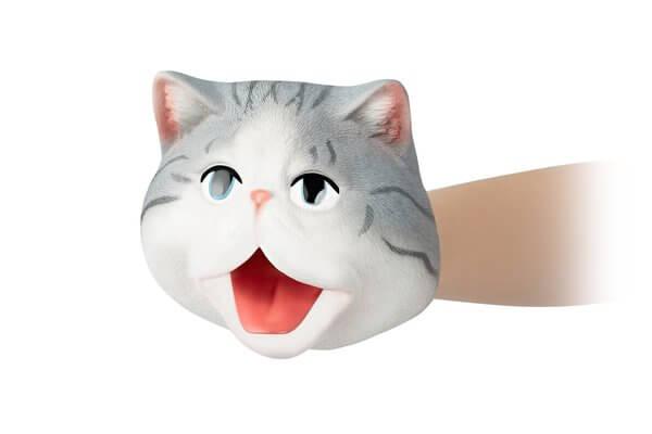 Игрушка-перчатка Кот серый