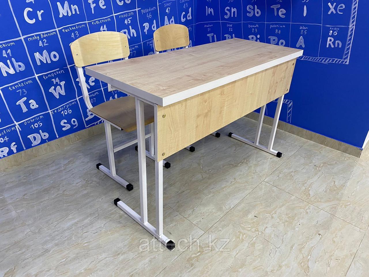 Комплект - "Стандарт №2" (двухместный стол, 32 мм + 2 стула), фото 1