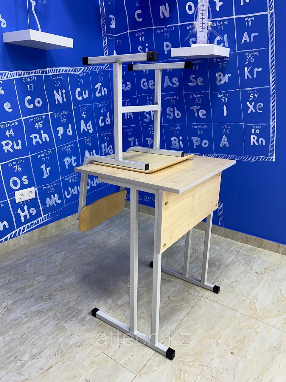 Комплект - "Стандарт №3" (одноместный стол, нерегулируемый + 1 стул, нерегулируемый) - фото 3 - id-p104659072