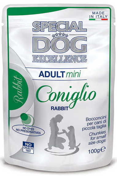 Special Dog Excellence MINI Кролик 100г Консервы для собак мелких пород - фото 1 - id-p104659168