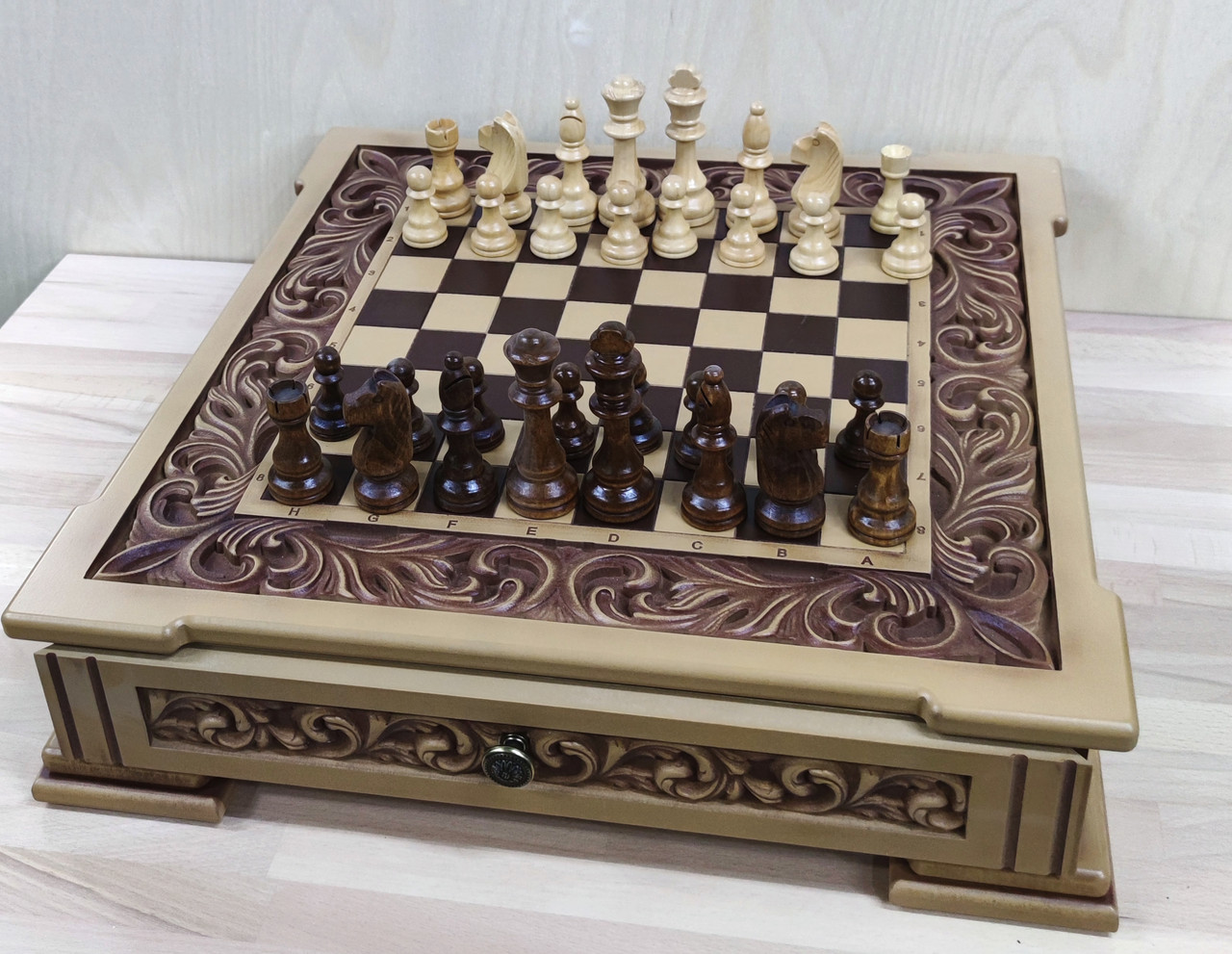 Доска шахматная с ящиками - фото 2 - id-p79176158