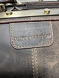 Дорожный саквояж от итальянского бренда "Tony Bellucci". Высота 36 см, ширина 50 см, глубина 29 см., фото 9