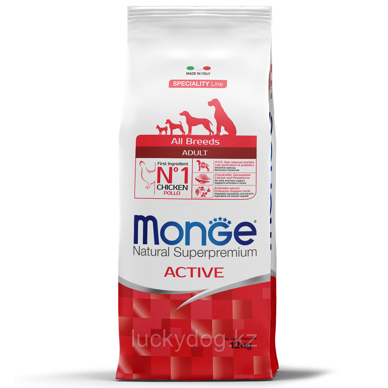 Monge Speciality Active корм для активных собак с курицей 12 кг