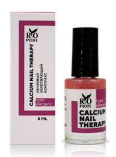Calcium nail therapy Лечебный укрепляющий комплекс Rio Profi, 8 мл