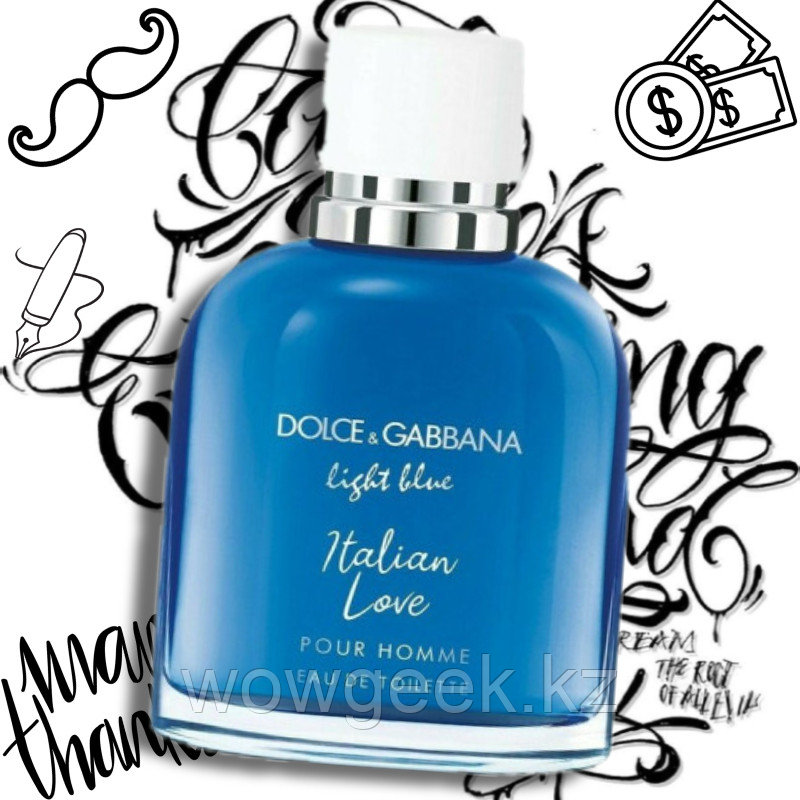Мужской парфюм Light Blue pour Homme Italian Love Dolce&Gabbana