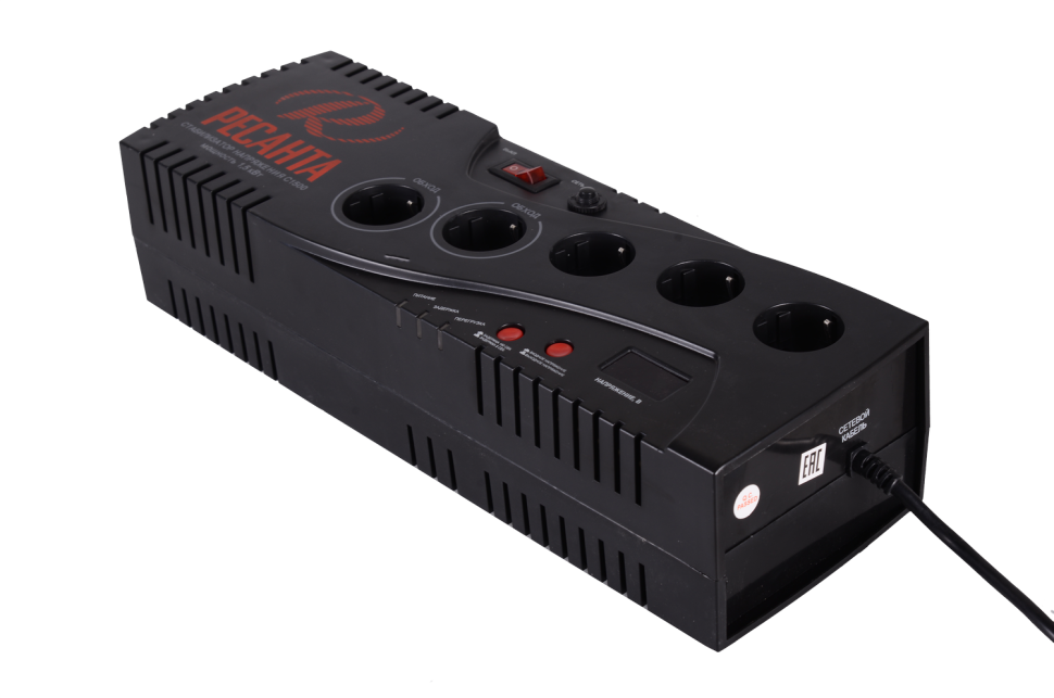 Стабилизатор напряжения РЕСАНТА С1500 (id 104660485)