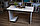 Компьютерный стол, Письменный стол для Офиса, 120см*60см Коричневый, фото 4