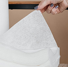 Салфетка Cotto, 20х20 см, цвет белый, спанлейс, 45 г/м2, Чистовье, упаковка 100 шт, нарезка