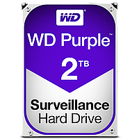 Жёсткий диск WD Purple WD20PURX 2ТБ 3,5" IntelliPower 64MB (SATA-III) DV