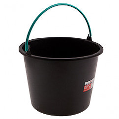 Пластмассадан жасалған құрылыс шелегі 20 л, соққыға төзімді, резеңкеленген сабы Matrix