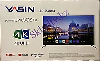 YASIN SMART телевизор 55UD81, 4K 140 см на топовом WebOS от LG пульт указка