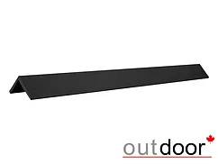 Угол завершающий ДПК Outdoor 53*53*2900 мм. шлифованный STORM/OLD WOOD BLACK черный