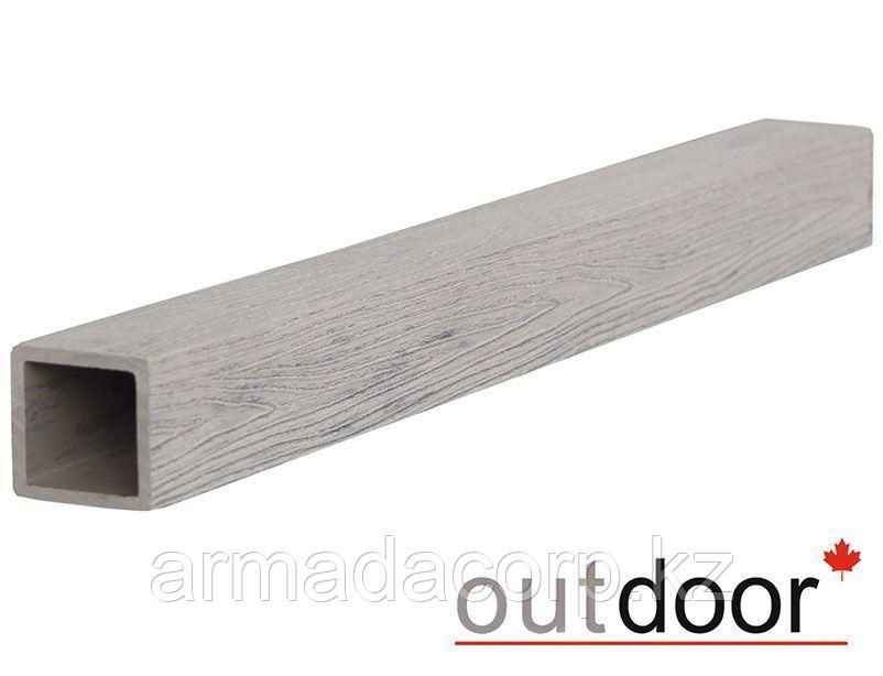 Балясина ДПК Outdoor 50*50*3000 мм, STORM GREY, серая микс