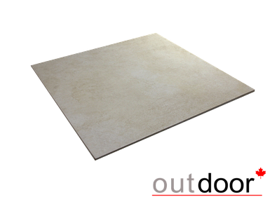 Плитка из керамогранита OUTDOOR, 600*600*10мм, белая ales