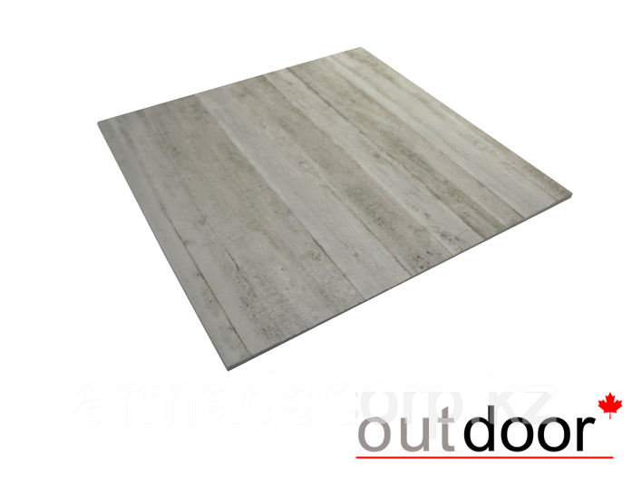 Плитка из керамогранита OUTDOOR, 600*600*10мм, серая cassero