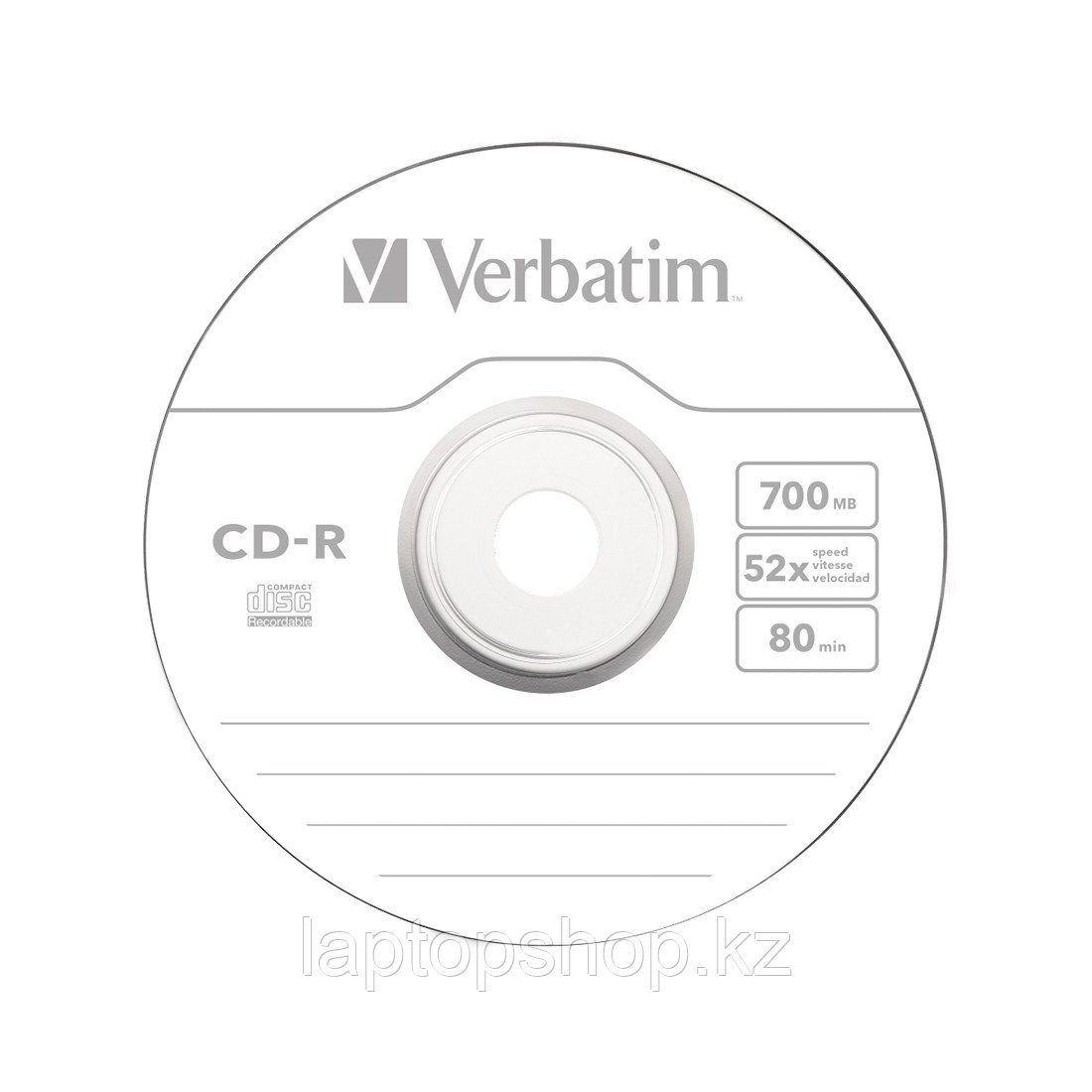 Диск CD-R Verbatim (43432) 700MB 25штук Незаписанный - фото 2 - id-p104675224