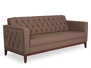 Трехместный кожаный диван DENIZ