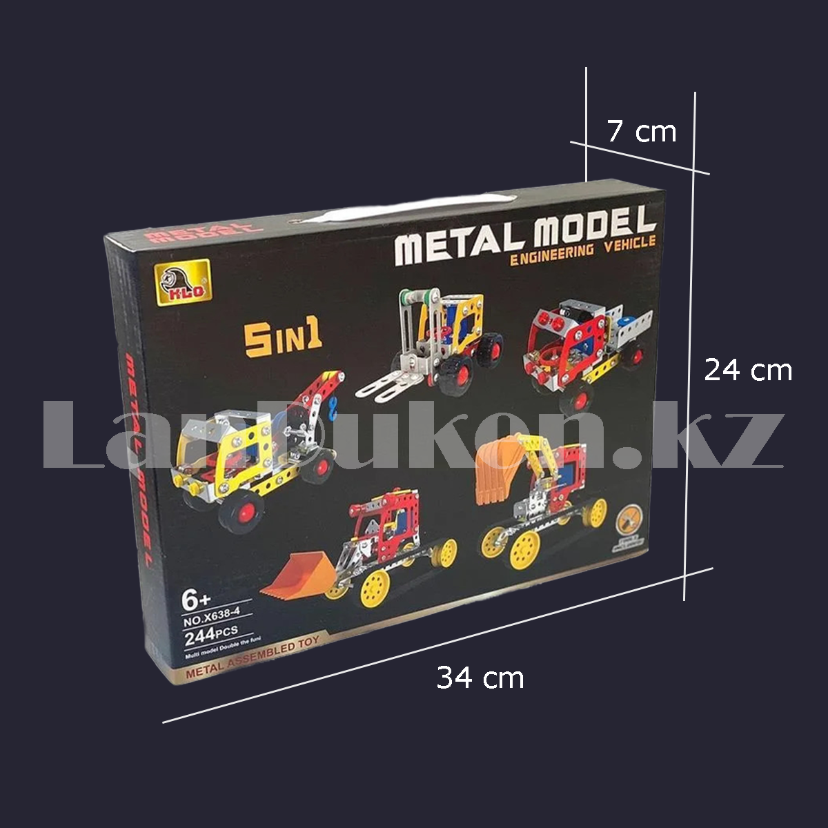 Металл конструктор Metal Model 5-і 1-де - фото 2 - id-p104657742