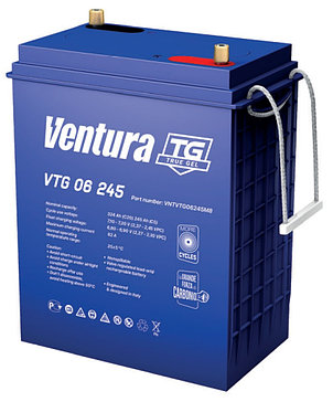 Тяговый аккумулятор Ventura VTG 06 245 (6В, 245/310Ач), фото 2