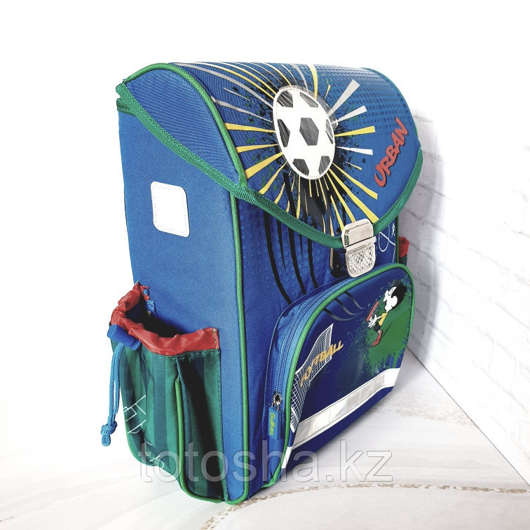 Школьный рюкзак Футбол синий , Gulliver 4690462711970 - фото 4 - id-p104677727
